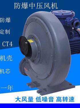 中压鼓风机FX-3A防爆变频鼓风机2.2KW三相透浦式鼓风机
