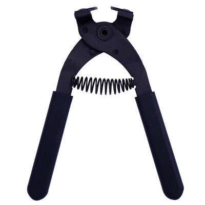 黑色无声菱斩钳齿面4mm/2齿/4齿菱斩手工打孔器材料皮革打孔工具