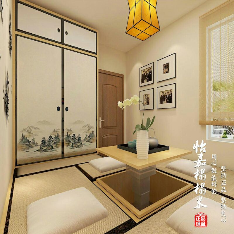 杭州新款实木整体儿童房卧室榻榻米整体组合衣柜一体全屋日式定制