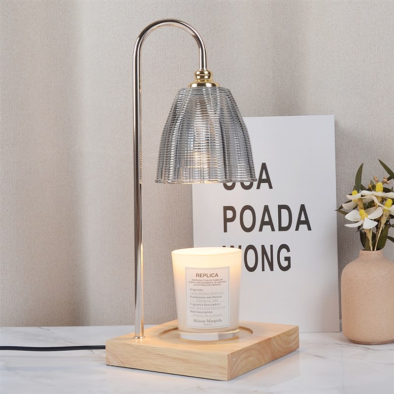 复古设计感卧室香薰融蜡灯可定时调光氛围感台灯扩香融蜡灯