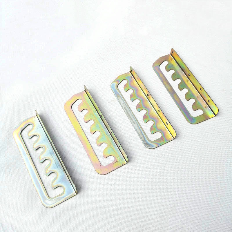 沙滩椅折叠躺椅扶手调配勾老式竹木遥椅铰链金属调节勾配件据齿勾