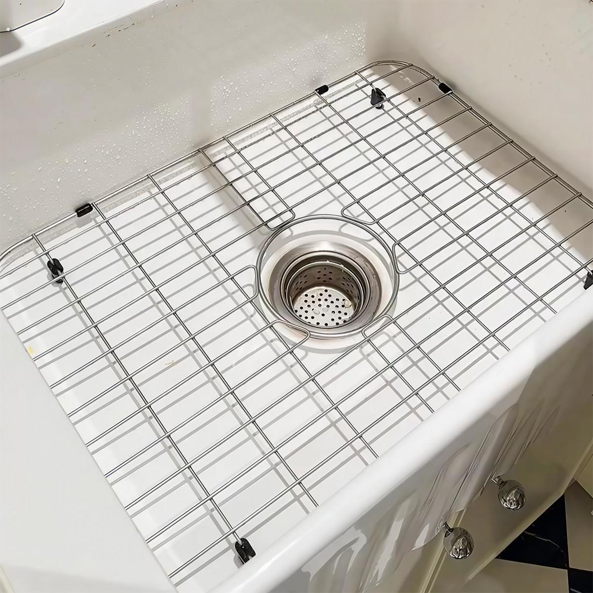 不锈钢厨房水槽排水管架家用多功能新型水槽排水管餐具收纳层架,