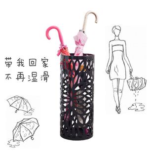 落地伞架镂空金色Y伞桶雨具收 创意雨伞桶家用酒店大堂雨伞架个性