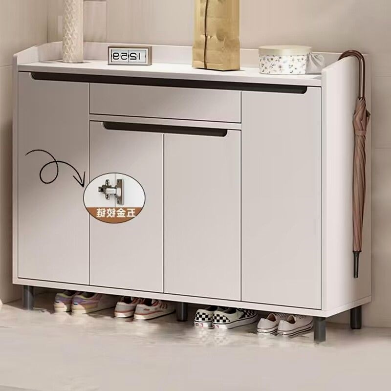 鞋柜家用门口室内新款2024爆款入户玄关柜储物柜一体靠墙简易鞋架