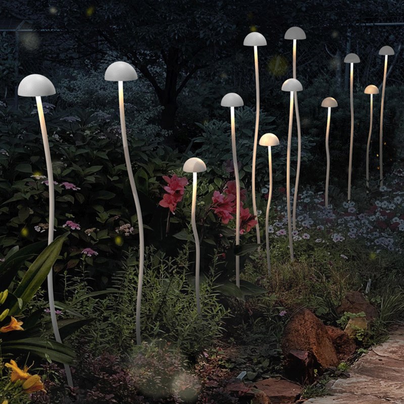 仿真蘑菇灯户外防水草坪灯庭院装饰氛围灯花园景观灯别墅草地灯