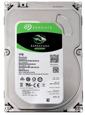 1t2t3t监控硬盘网络录像机专用盘4t机械500g高清内存储刻录