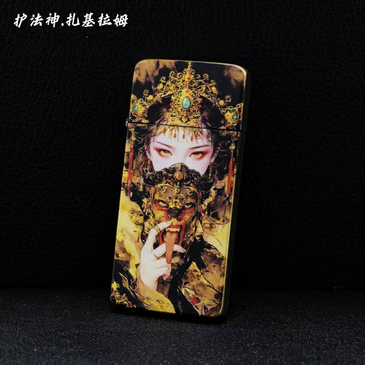 埃菲尔超薄黄铜卡片机护