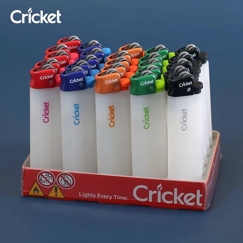草猛正品cricket草蜢创意一次性防爆砂轮火石滑齿轮打火机滑轮
