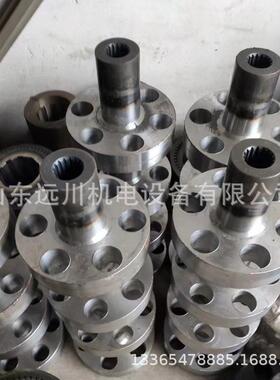 JS75矿用皮带机电机对轮JS40减速机对轮40t刮板机花键对轮