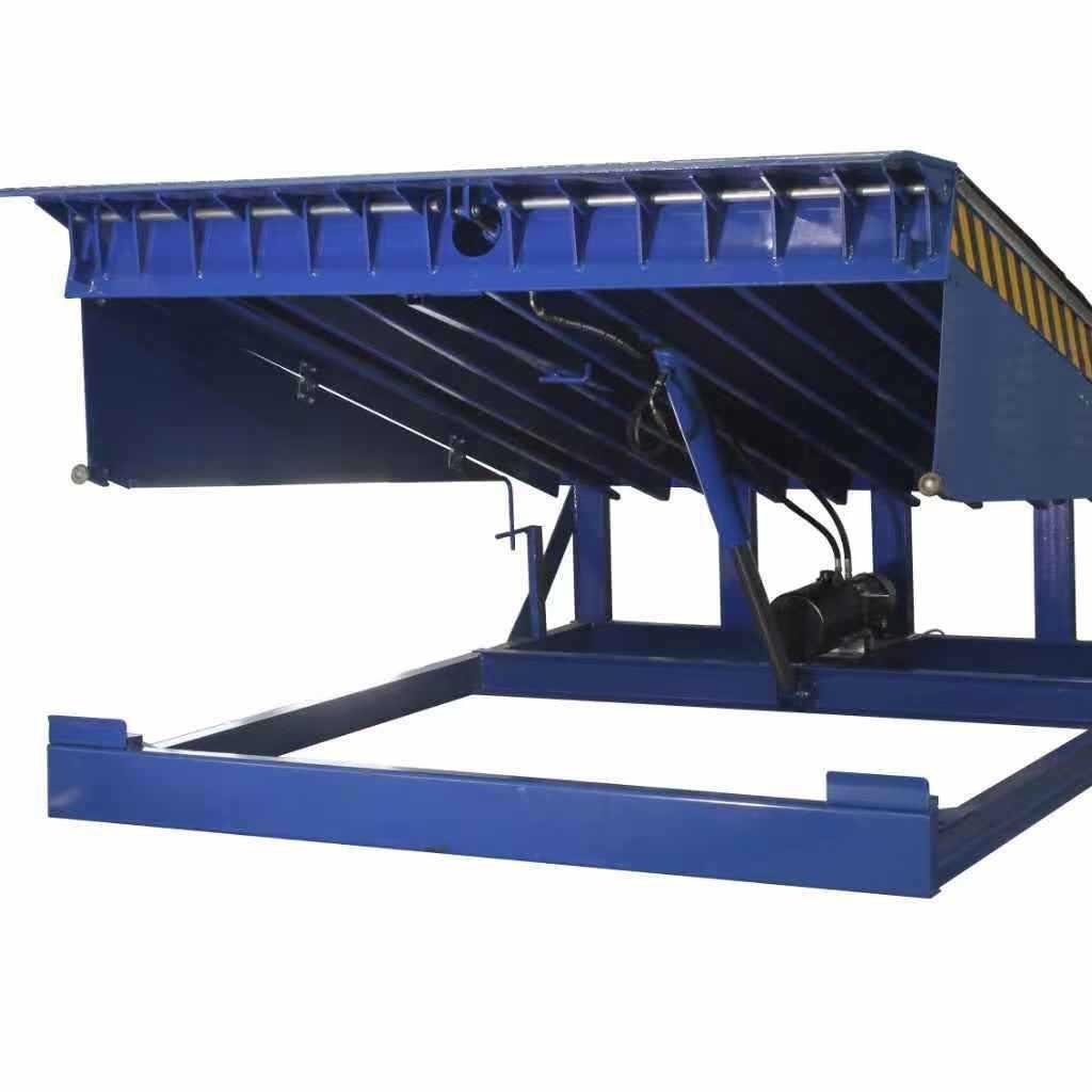 固定登车桥集装箱卸货平台6吨固定式调节板集装箱装卸货平台