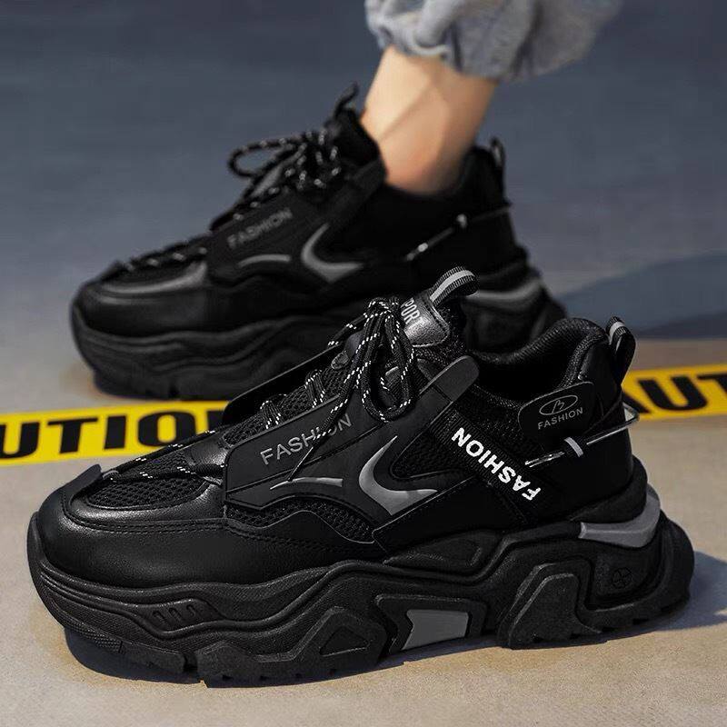 品牌断码踩屎感男鞋夏秋季网面软底跑步鞋透气防滑男士学生运动鞋