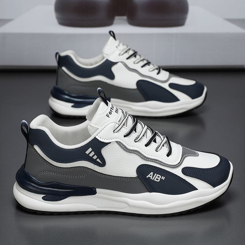莆田男鞋秋冬季2025年新款潮流阿甘运动鞋男士厚底跑步休闲老爹鞋