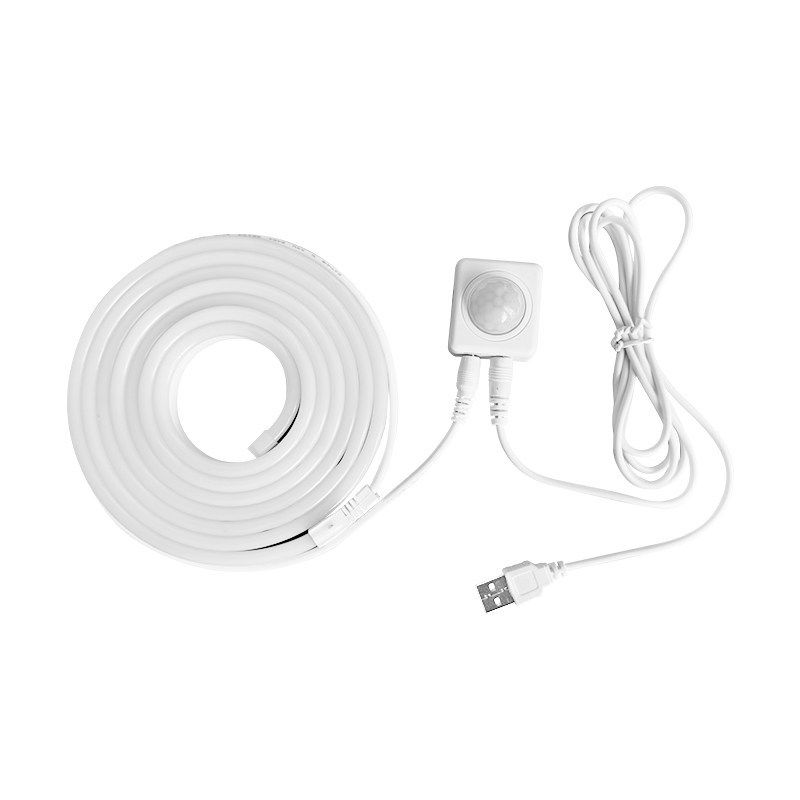 USB接口插电人体感应灯带无光斑硅胶床底鞋柜氛围小夜灯插,家装灯饰光源,小夜灯,淘宝优惠券,粉丝福利购,淘宝优惠卷