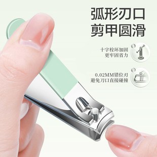指甲剪家用指甲钳修脚挖耳勺高碳X钢修甲工具包 指甲刀套装