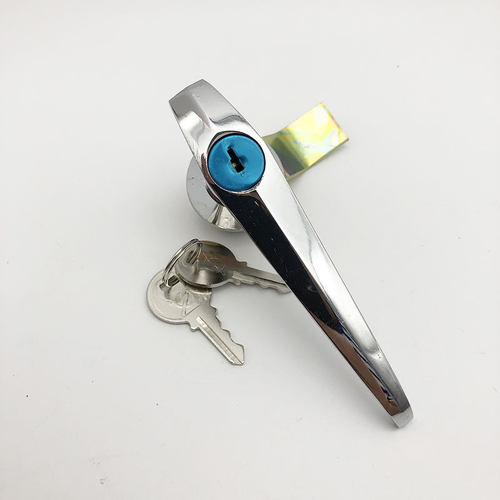 MS304-1A把手锁 配电箱柜门锁MS304-A加厚型锌合金手柄配电柜门锁