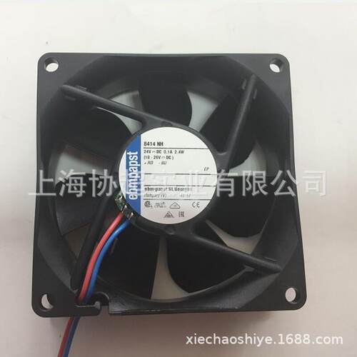 8414NH原装ebmpapst进口802524V0.1A2.4w静音变频器散热风扇
