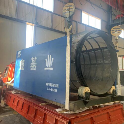 海鲜养鱼滚筒微滤机细小颗粒过滤固液分离微滤机