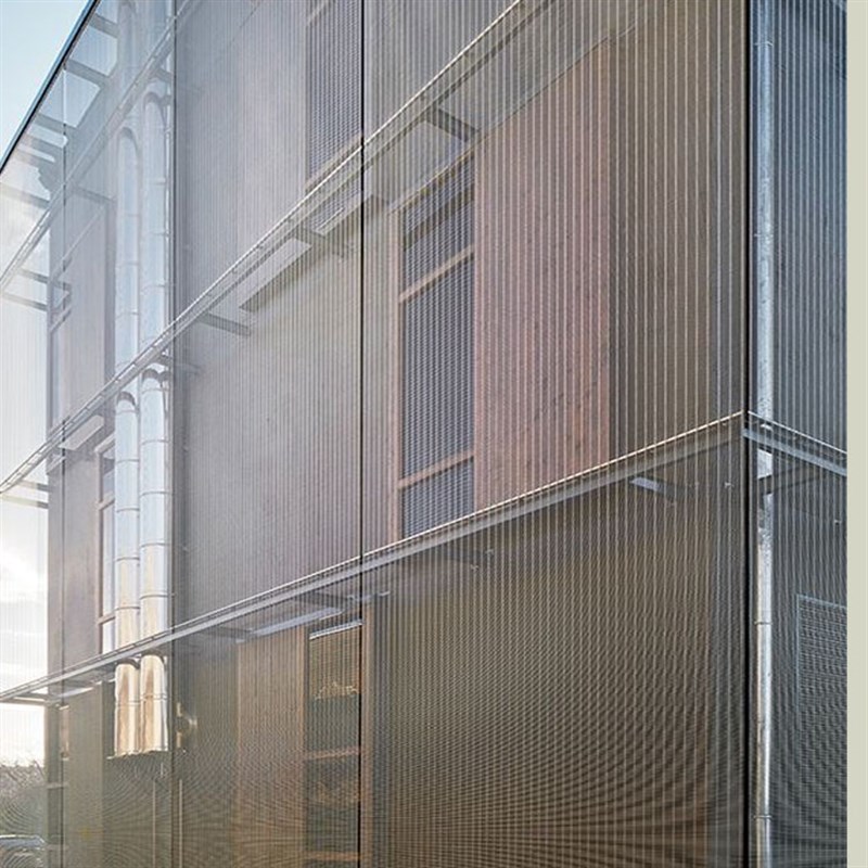 幕墙装饰网屏风隔断天花吊顶金属编织网合股钢丝绳网金属装饰网帘