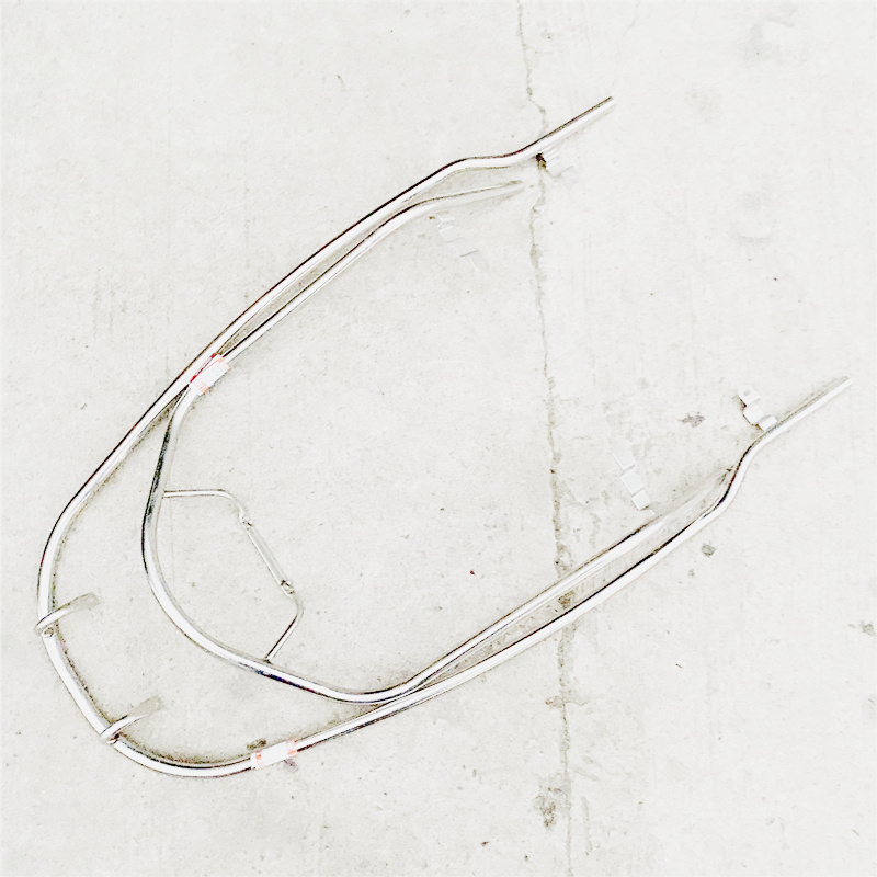 适用铃木USR125 踏板车sHJ125T21前后护杠护架保护杆保险架保险