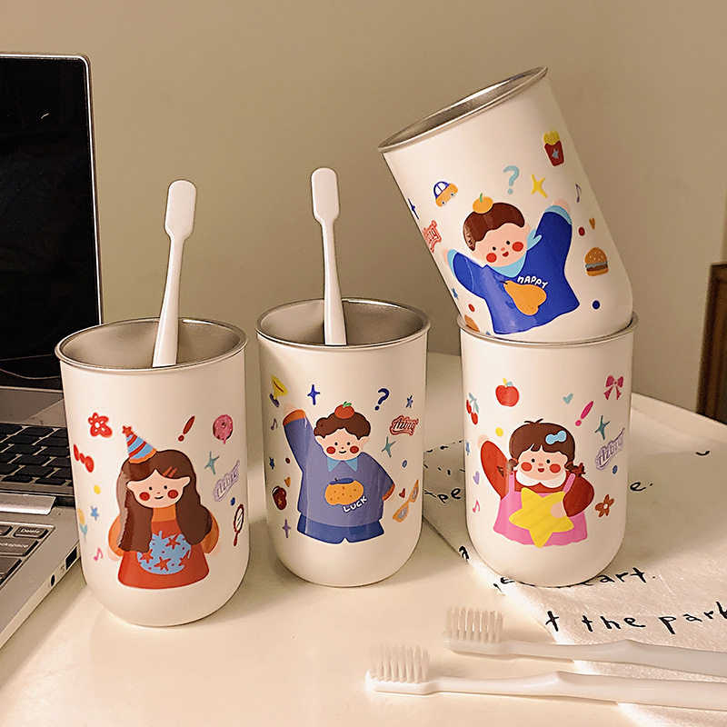 304不锈钢漱口杯水杯防摔牙刷杯牙缸学生刷牙杯洗漱杯水杯新款,家庭/个人清洁工具,洗漱杯,淘宝优惠券,粉丝福利购,淘宝优惠卷