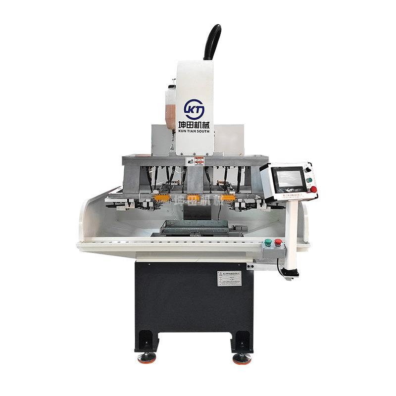 立式多轴多方向自动攻牙机精密钣金件电脑机箱外壳加工坤田机械