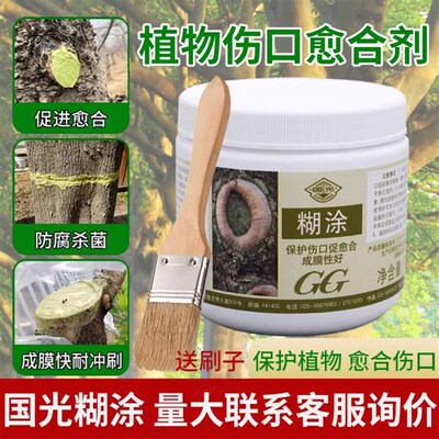 国光糊涂 植物伤口愈合剂愈伤涂膜剂 修剪果树苗木嫁接切口伤愈膏
