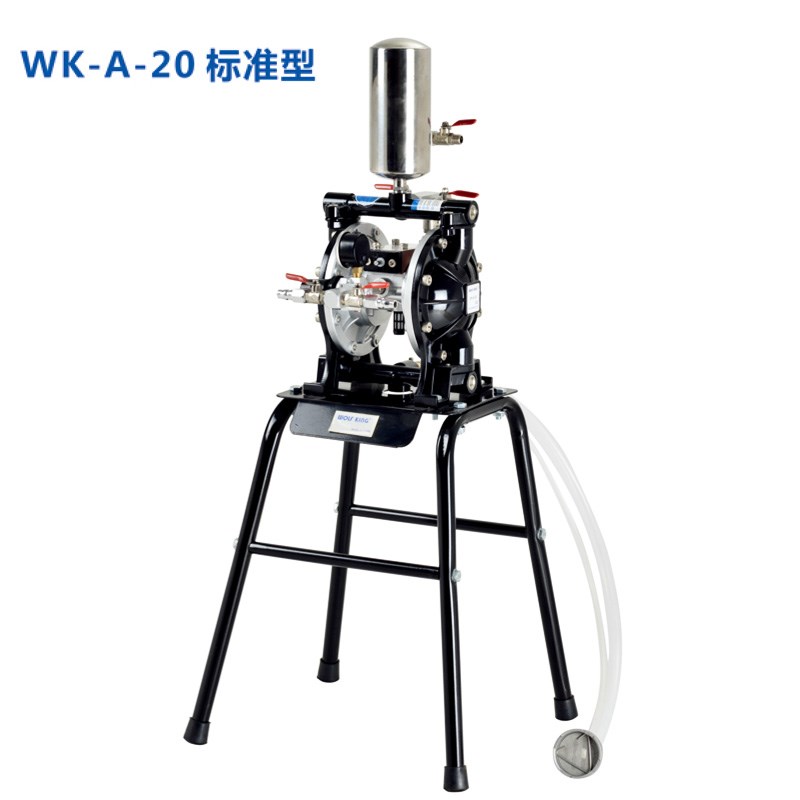 WOLF KING A10气动隔膜泵A15A20喷漆泵抽油泵液体泵浦输送泵