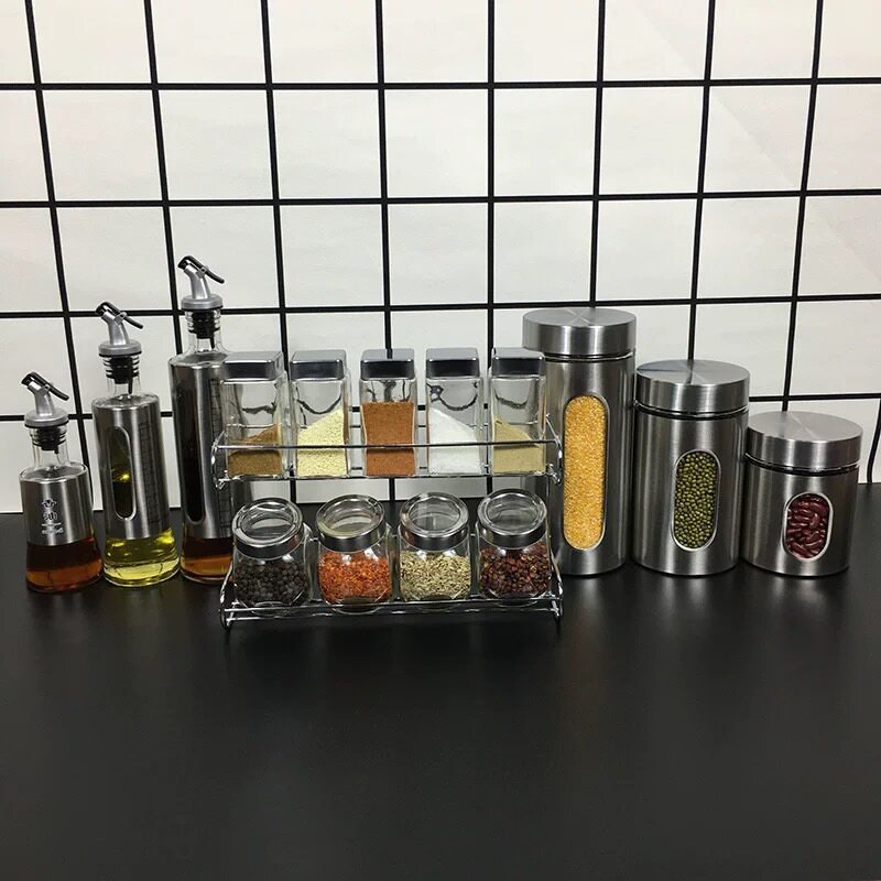 样板房厨房品现代简约调味罐储物罐油壶装家居