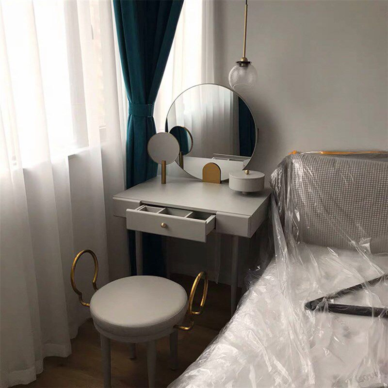设计师西欧梳妆台现代简约网红化妆台风欧式