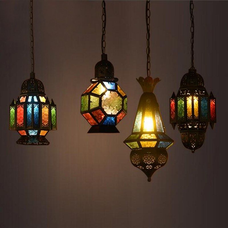 欧式地中海工业复古摩洛哥铁艺吊灯个性创意网伽满咖啡厅吊灯,家装灯饰光源,餐厅吊灯,淘宝优惠券,粉丝福利购,淘宝优惠卷