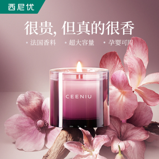 新年礼物室内家用持久高级冬日氛X围感香氛礼盒 香薰蜡烛替换装