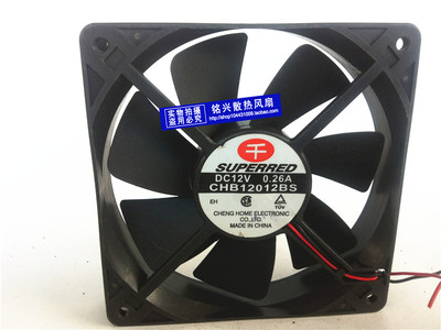 原装 千红 12025 12V 0.26A CHB12012AS-A 12厘米机箱散热风扇