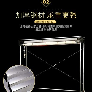 电动背景轴e龙门架摄影棚背景布电动卷轴拍照背景布支架移动龙门