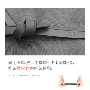 35cm清洁玻璃刮水器胶条硅胶水条玻璃刮K条神器保洁用品家用牛筋