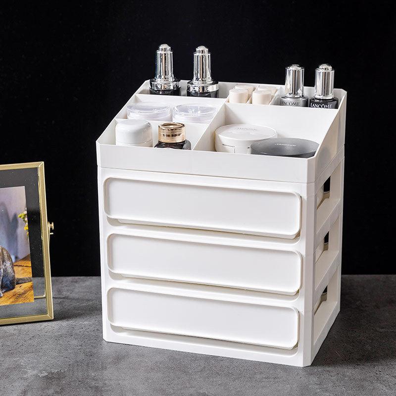 愚生桌面塑料抽屉收纳盒多层尘简约生宿舍杂物手帐整理盒,收纳整理,桌面收纳盒,淘宝优惠券,粉丝福利购,淘宝优惠卷