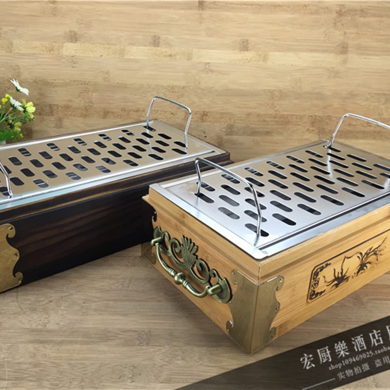 保温炉炉保温炉竹炉木质日式烧炭炉加热保温炉