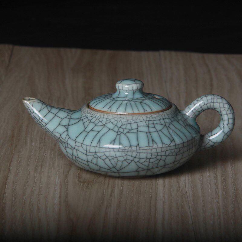 茶壶青瓷茶具原矿沏茶器茶室茶道功夫茶简约泡茶单壶