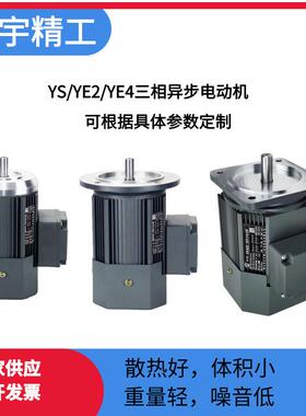 精工YSYE2三相异步电动机供应机械设备专业各种特殊铝壳电机