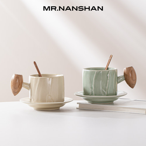 南山先生浪潮咖啡杯水杯礼物