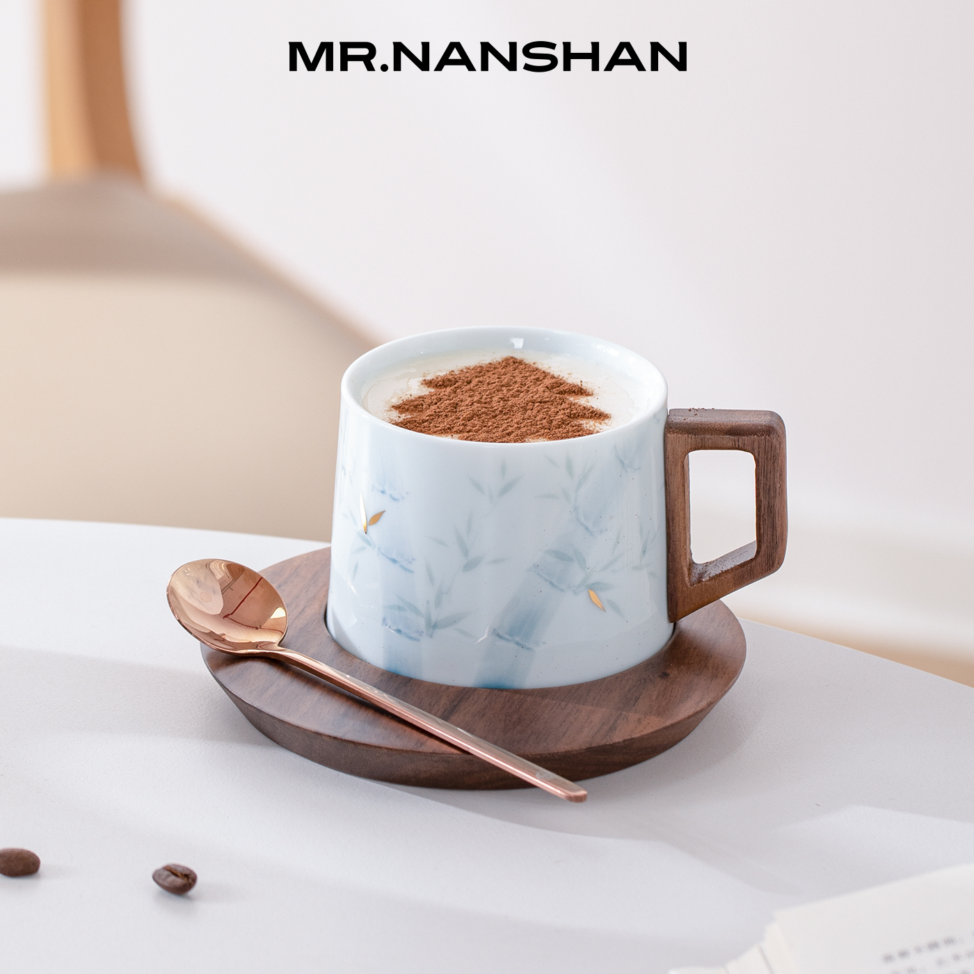 南山先生新竹手绘咖啡杯