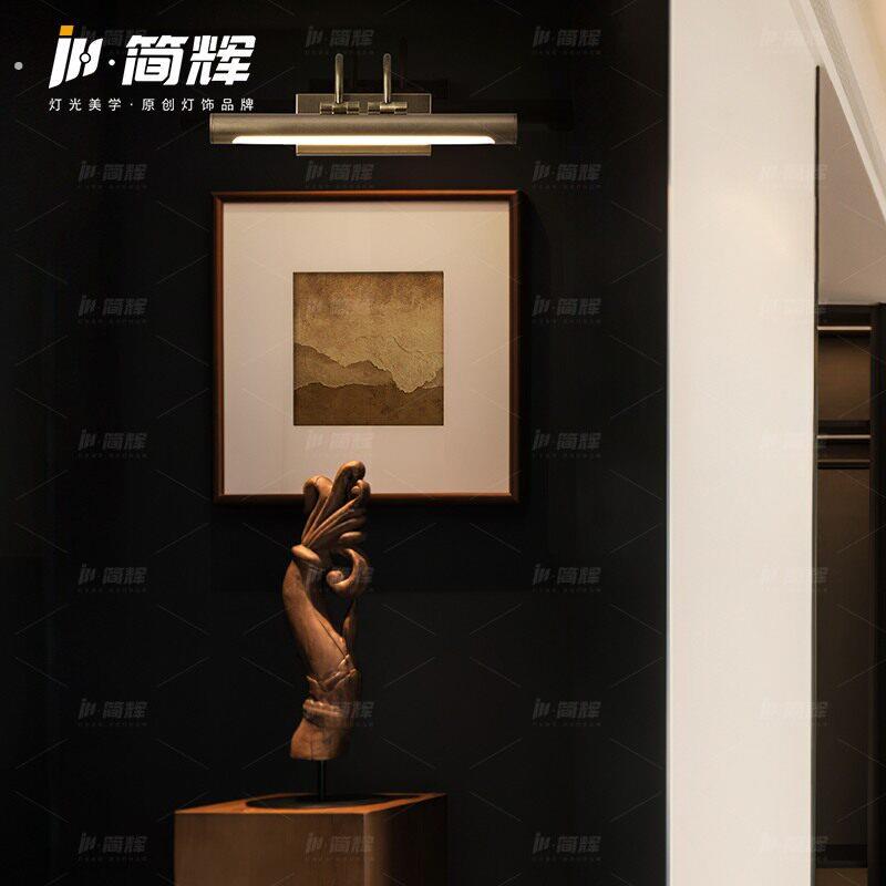 创意美式复古壁画灯简约走廊照画灯挂画门牌壁灯卫生间浴室镜前灯