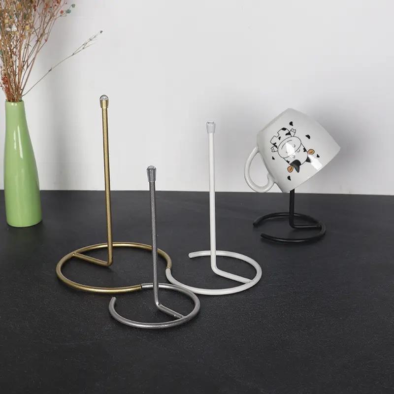 茶杯倒置架咖啡杯支撑置物架简约单个网红杯架家居办公创意杯架