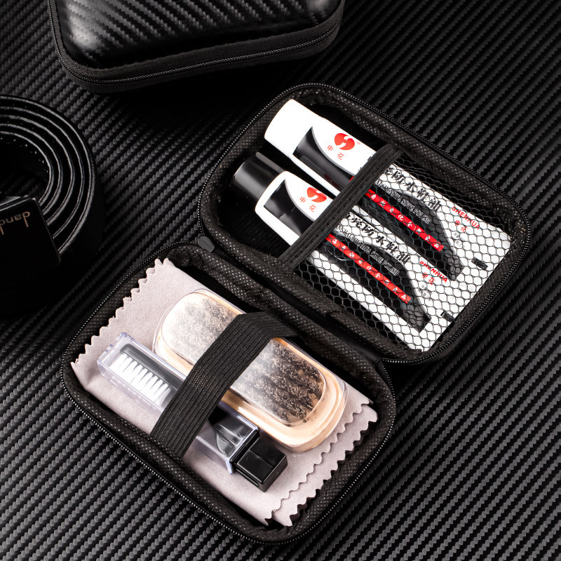 黑色鞋油套装皮鞋护理保养工具补色上色擦鞋专用马V毛刷便携炭纤,居家日用,鞋刷/鞋擦,淘宝优惠券,粉丝福利购,淘宝优惠卷