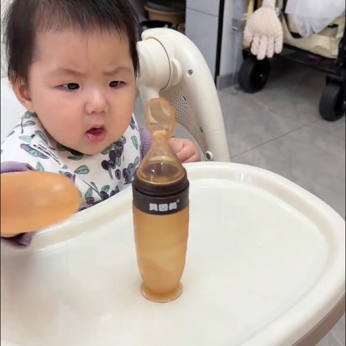 贝因美婴儿挤压式硅胶米糊勺