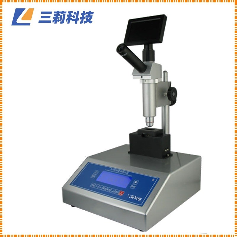 X-4C+毛细管法显微熔点仪 室温~400 热台法视频显微熔点仪
