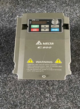 台达C200变频器VFD022CB43A-202.2kw