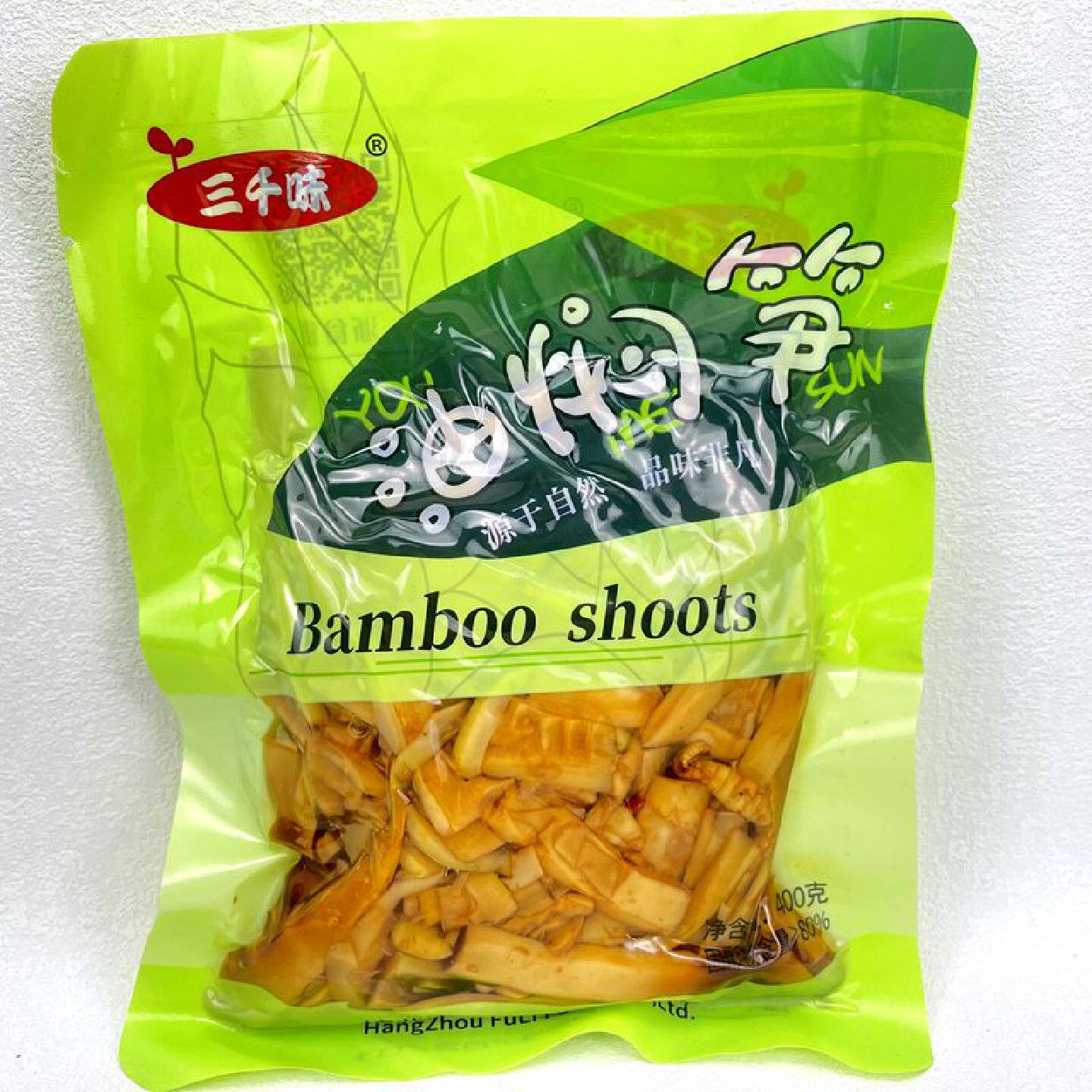 三千味油焖笋春笋袋装400g开袋即食搭粥下饭菜凉菜鲜嫩爽口脆笋