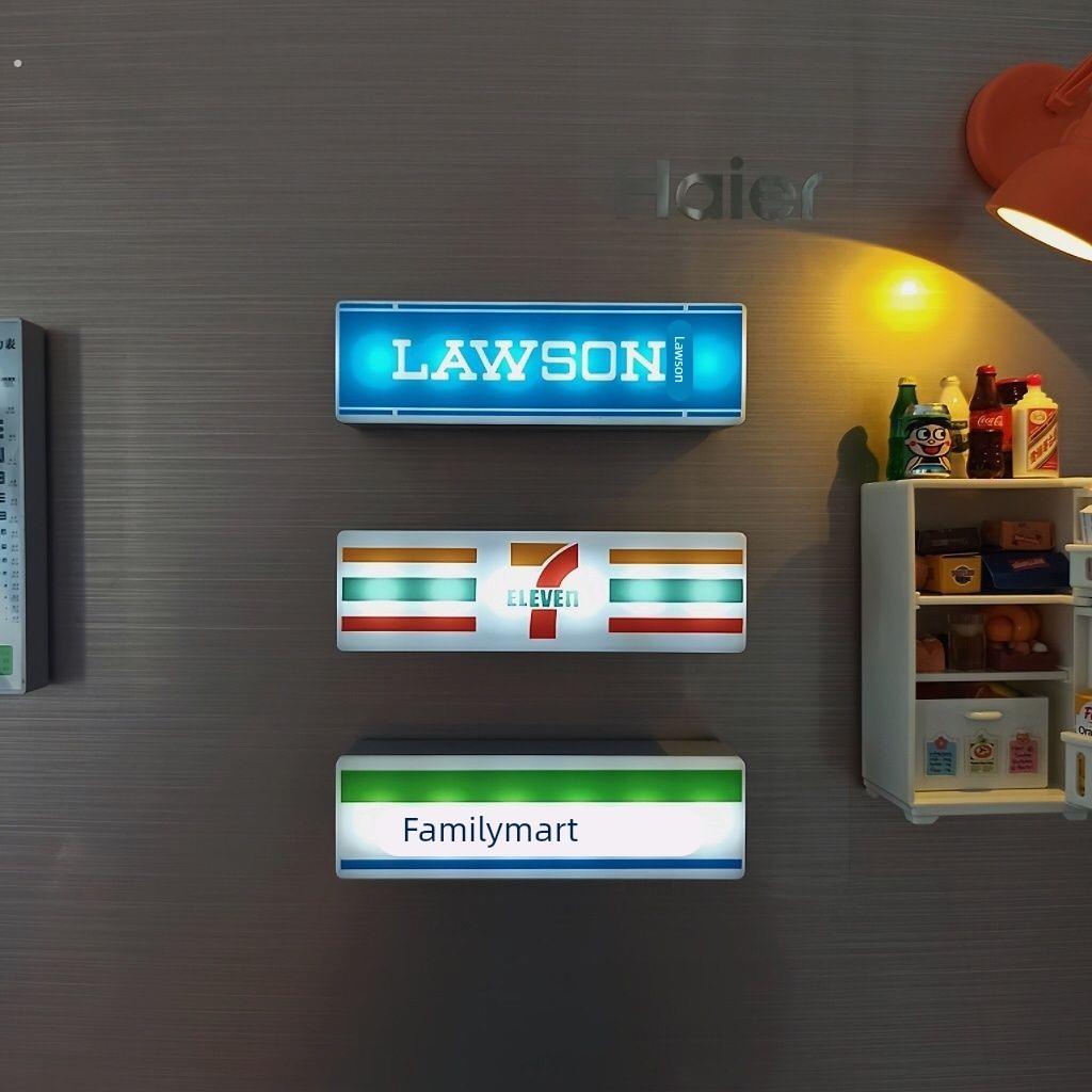 咖啡冰箱贴磁贴创意咖啡机便利店灯牌展示贴氛围感迷你装饰小摆件