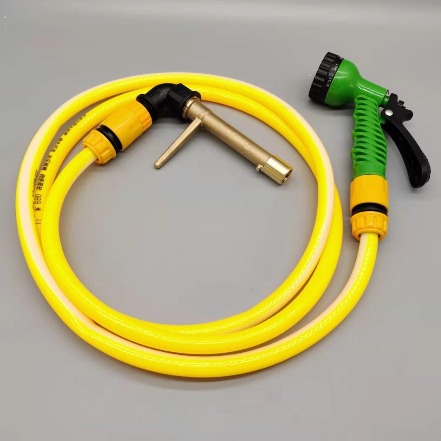 小区46分铜取水插杆 园林20取水器软管接头浇水冲洗套装