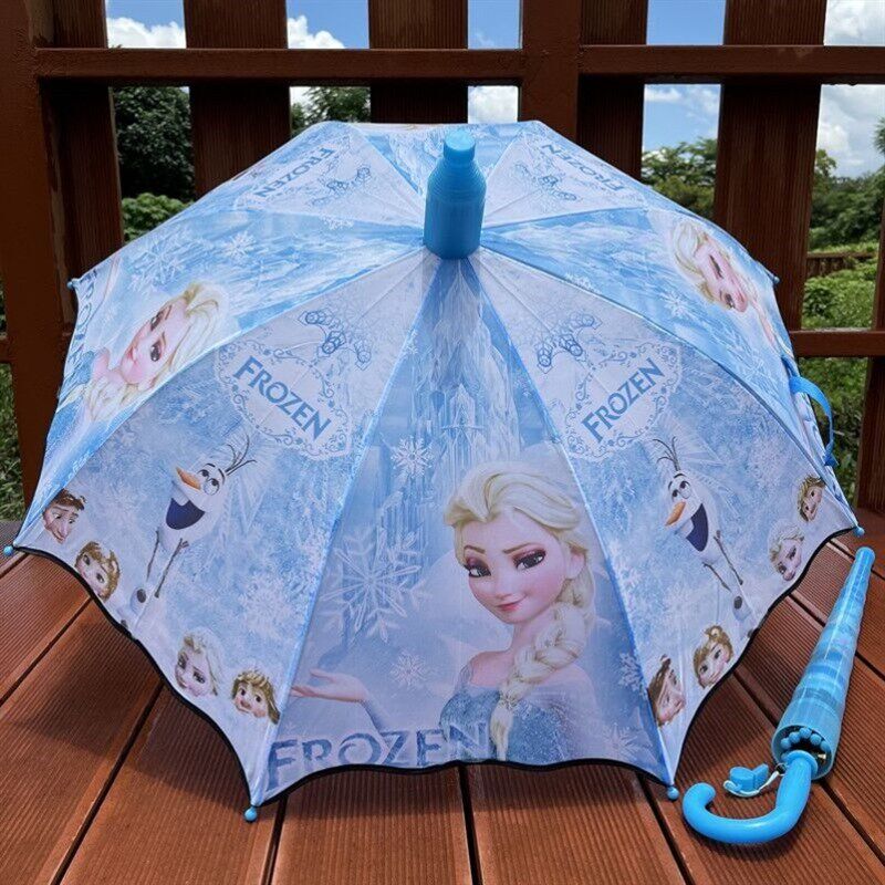 爱沙公主的雨伞冰雪奇缘雨具儿童女童幼儿园小生爱莎长柄伞